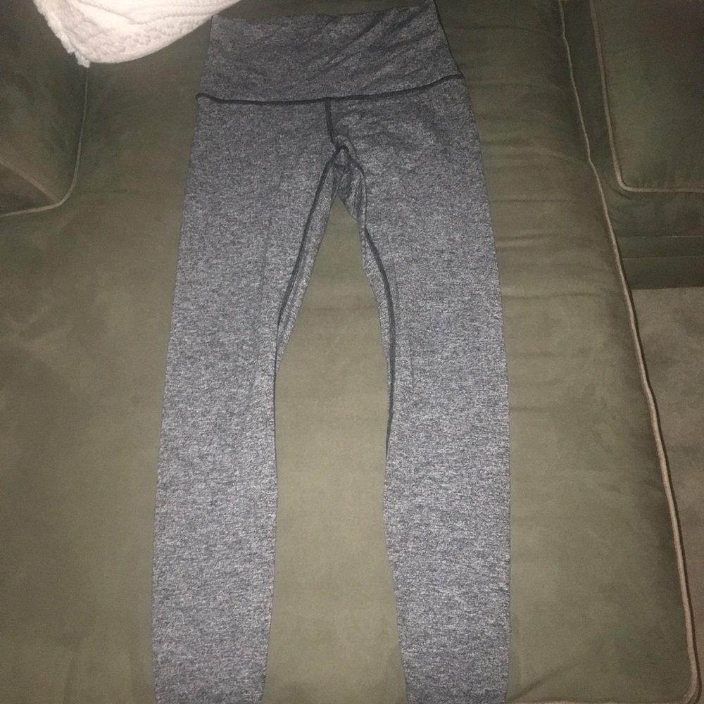 Grey Lulu Lemon Long Pants